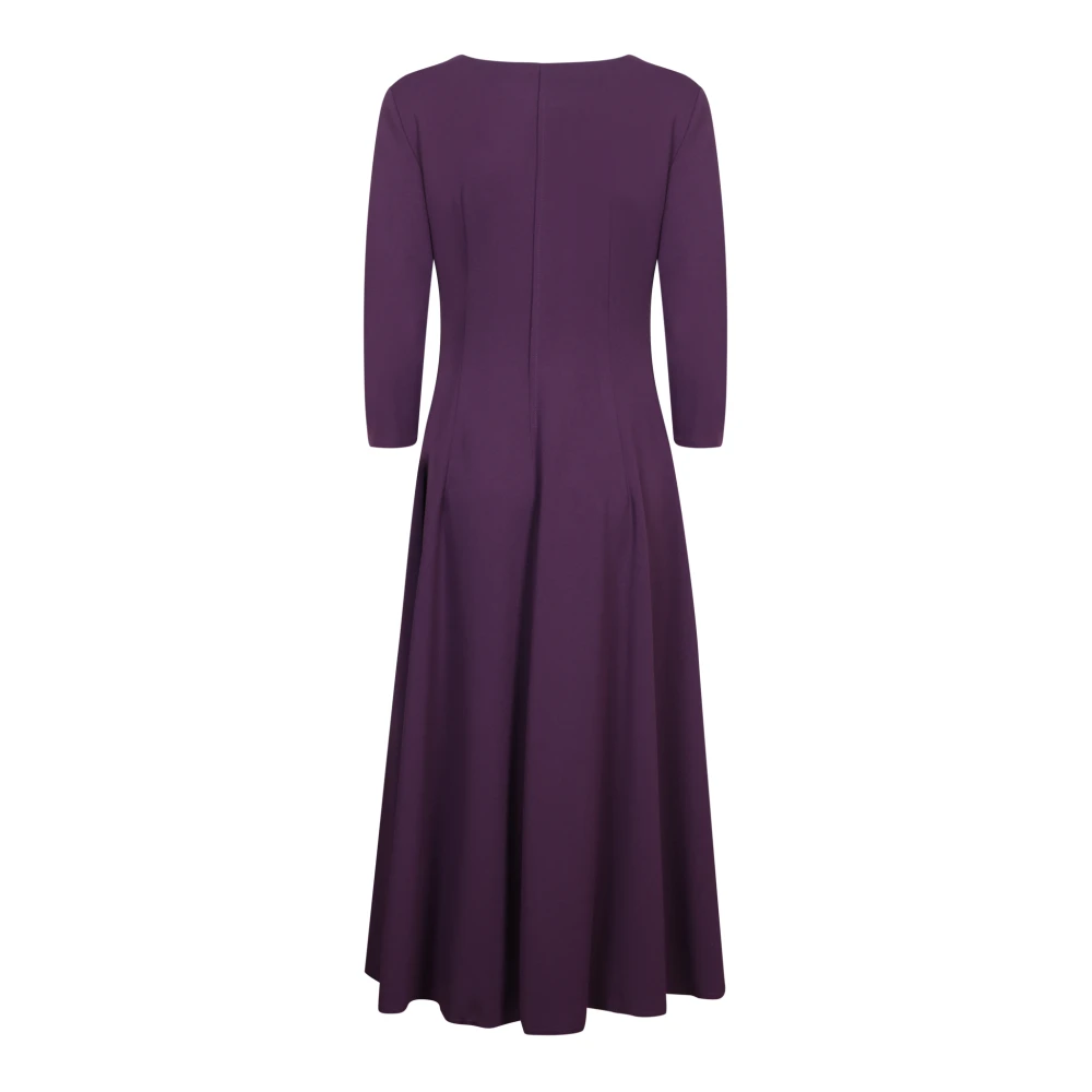Blanca Vita Paarse Elegante Jurk Aw24 Purple Dames