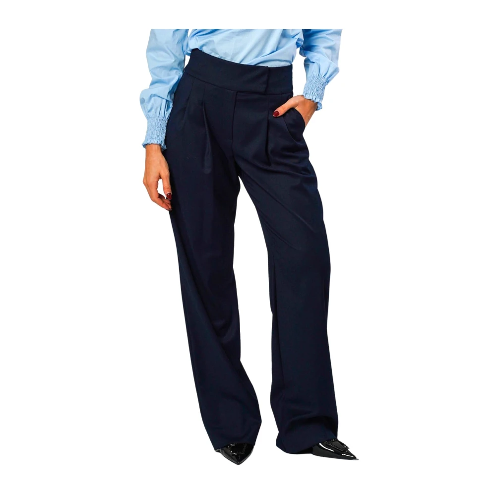H2O Klassieke elegante moderne broek Blue Dames