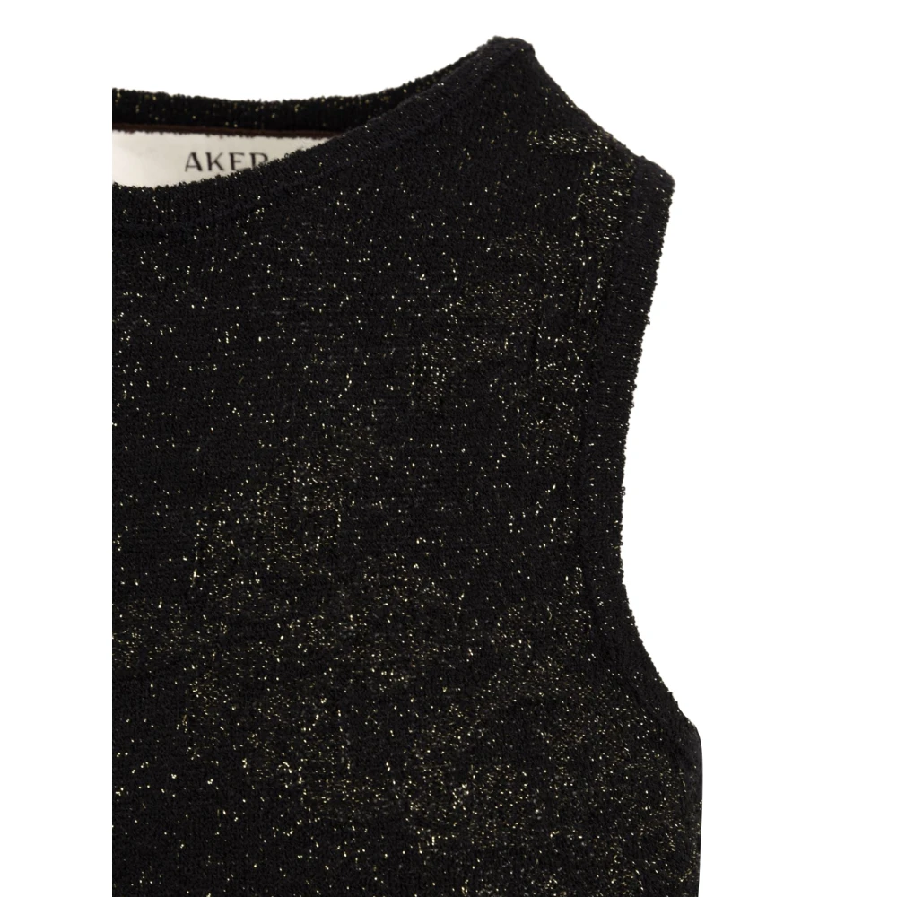 Akep Zwart Vskd05044 V2 Jurk Black Dames