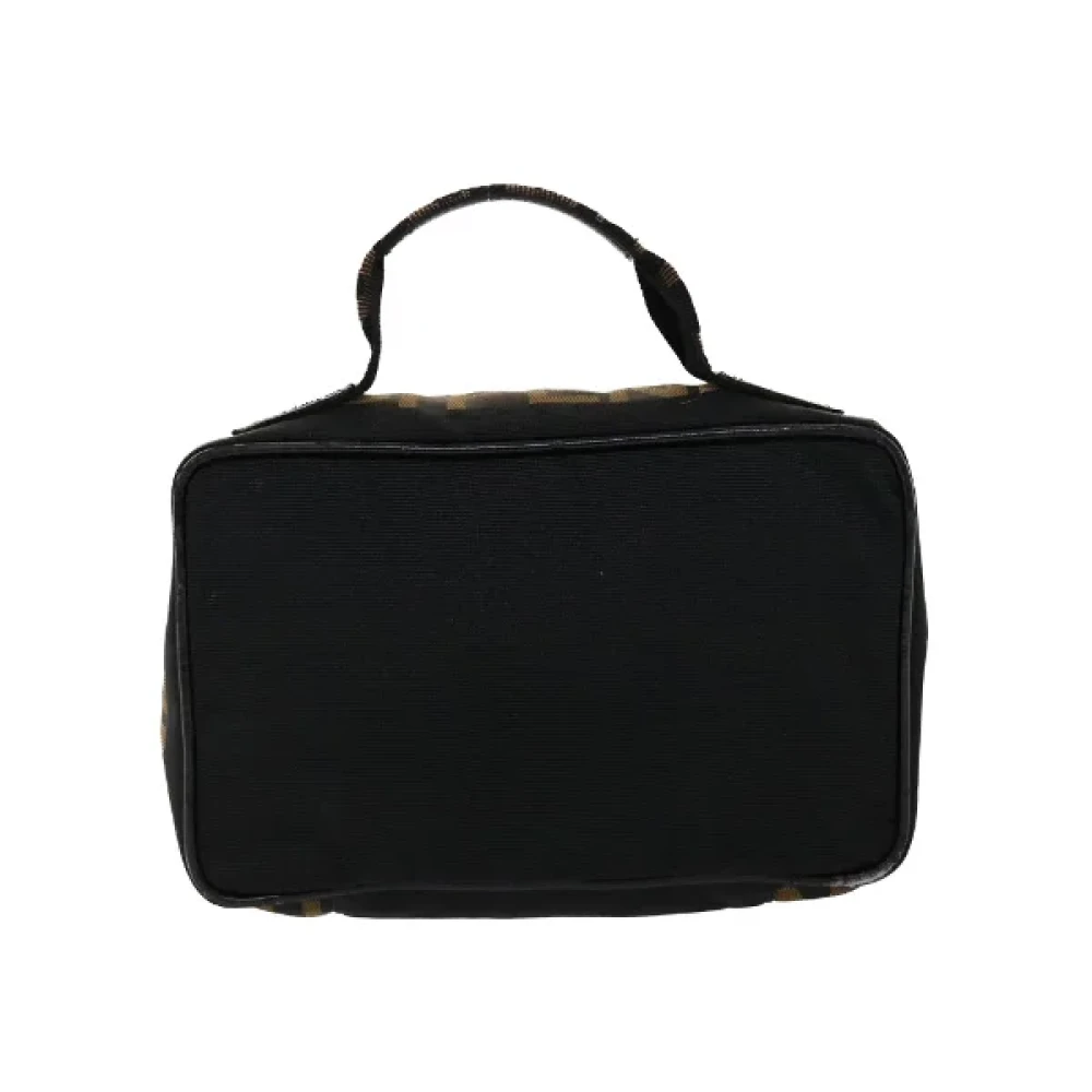 Fendi Vintage Pre-owned Nylon handbags Black Dames