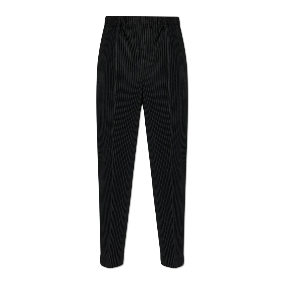 Issey Miyake Geplooide broek Black Heren