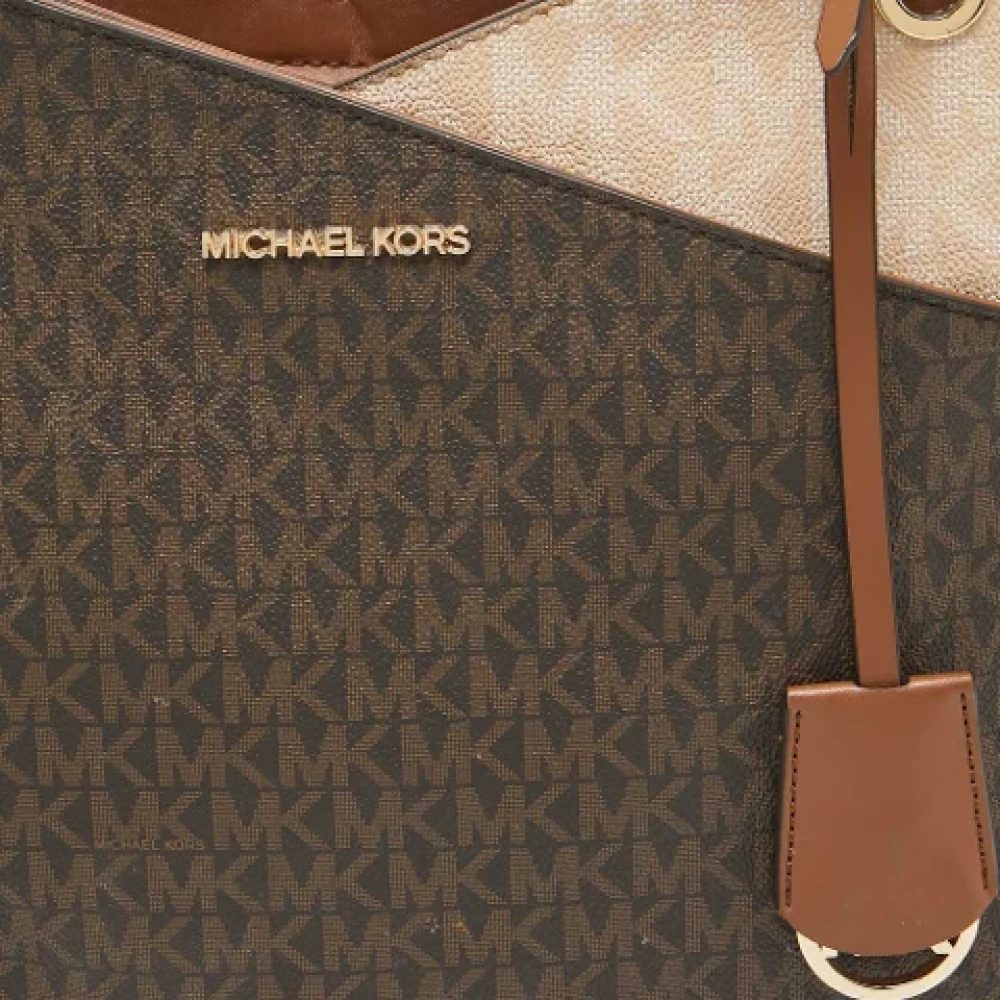Michael Kors Pre-owned Coated canvas totes Multicolor Dames