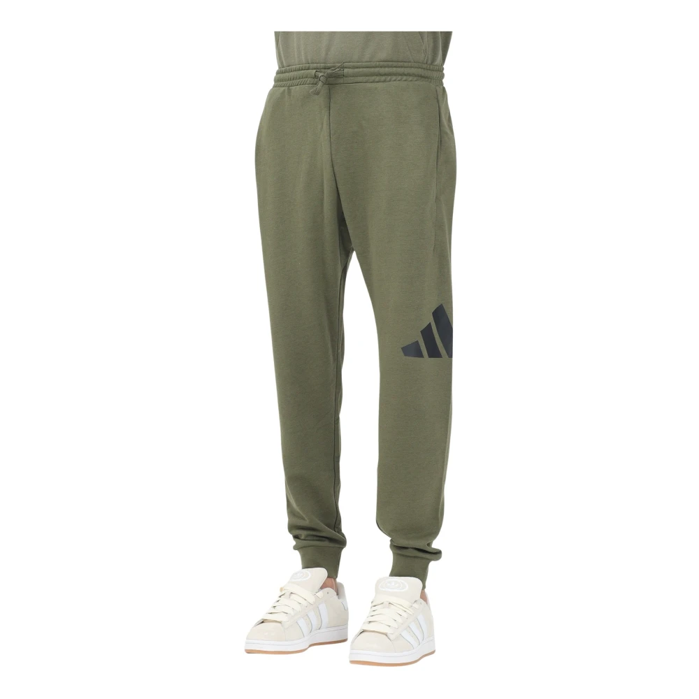 Adidas Sportieve Essentials Big Logo Groene Broek Green Heren
