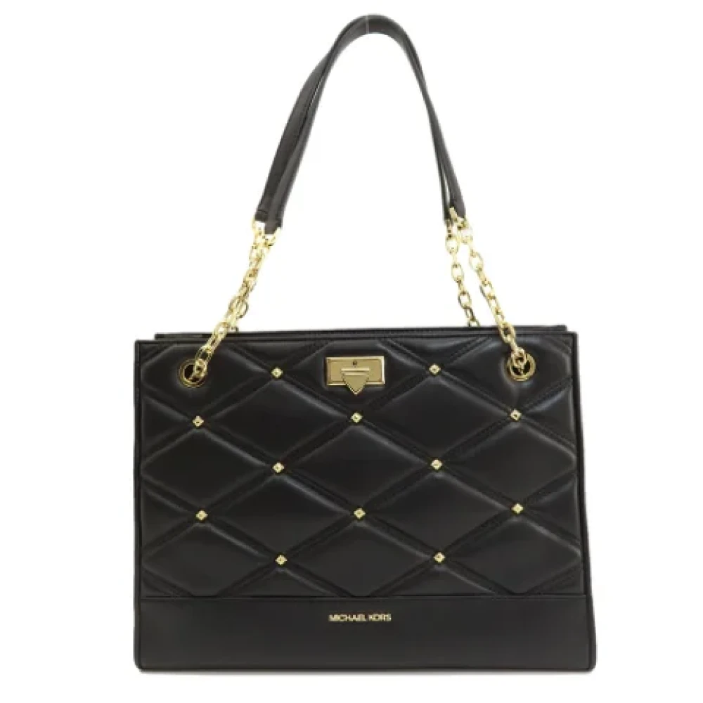 Michael Kors Pre-owned Leather shoulder-bags Black Dames