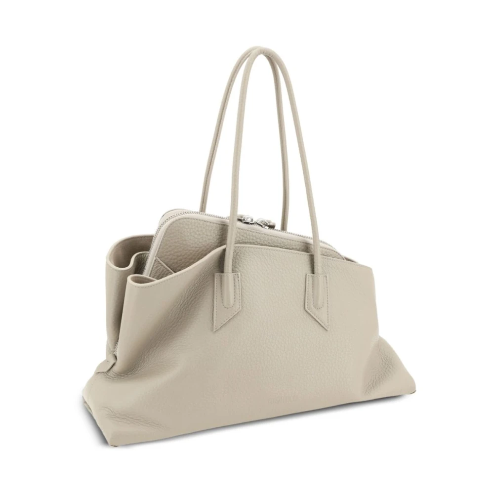 The Attico Beige Schoudertas Luxe Stijl Beige Dames