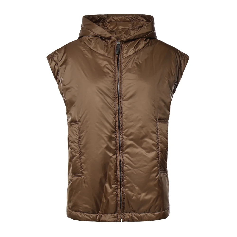 Max Mara Vests - Female - Waistcoats - Brown - Xs - Jackets - Image 3