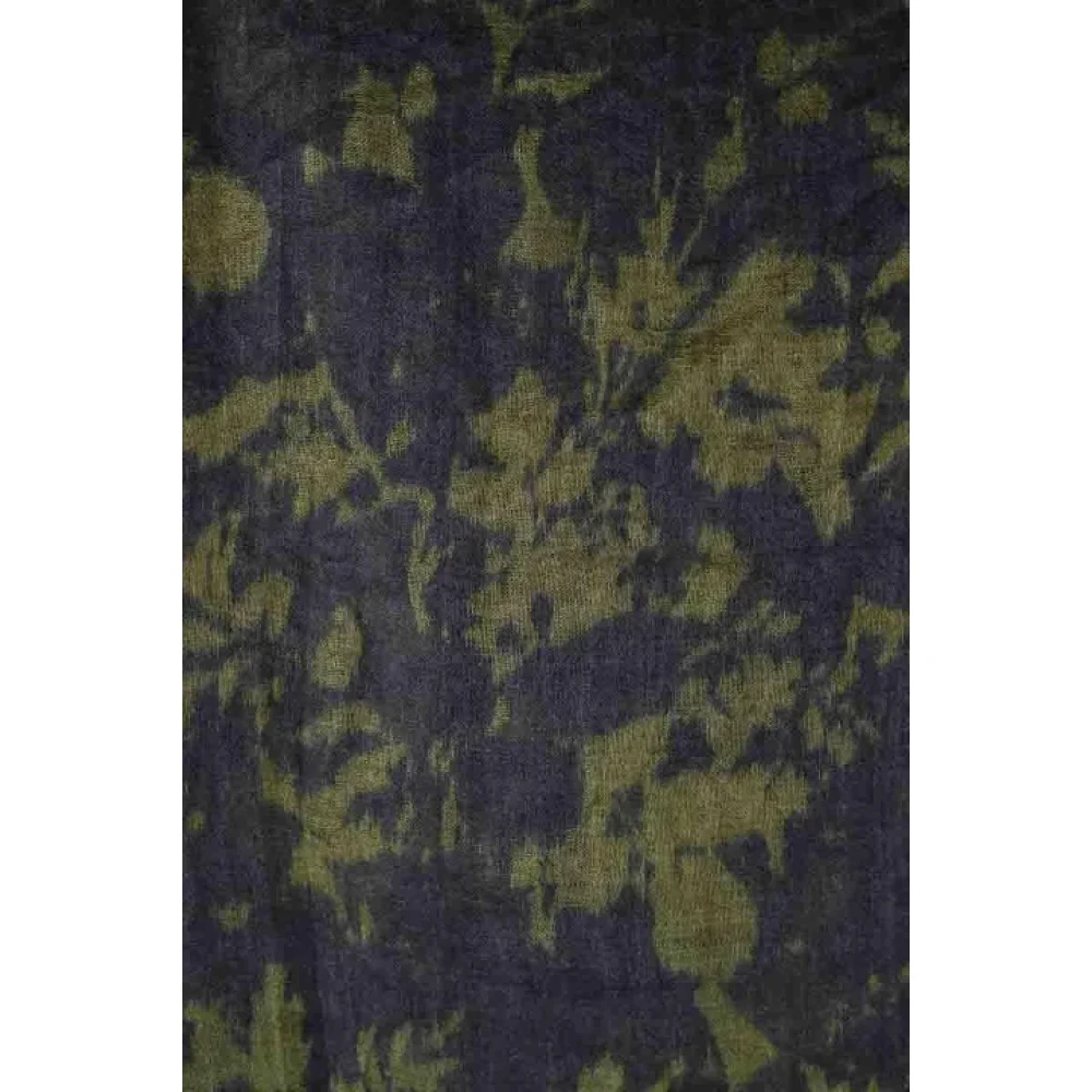 Louis Vuitton Vintage Pre-owned Cotton scarves Green Dames