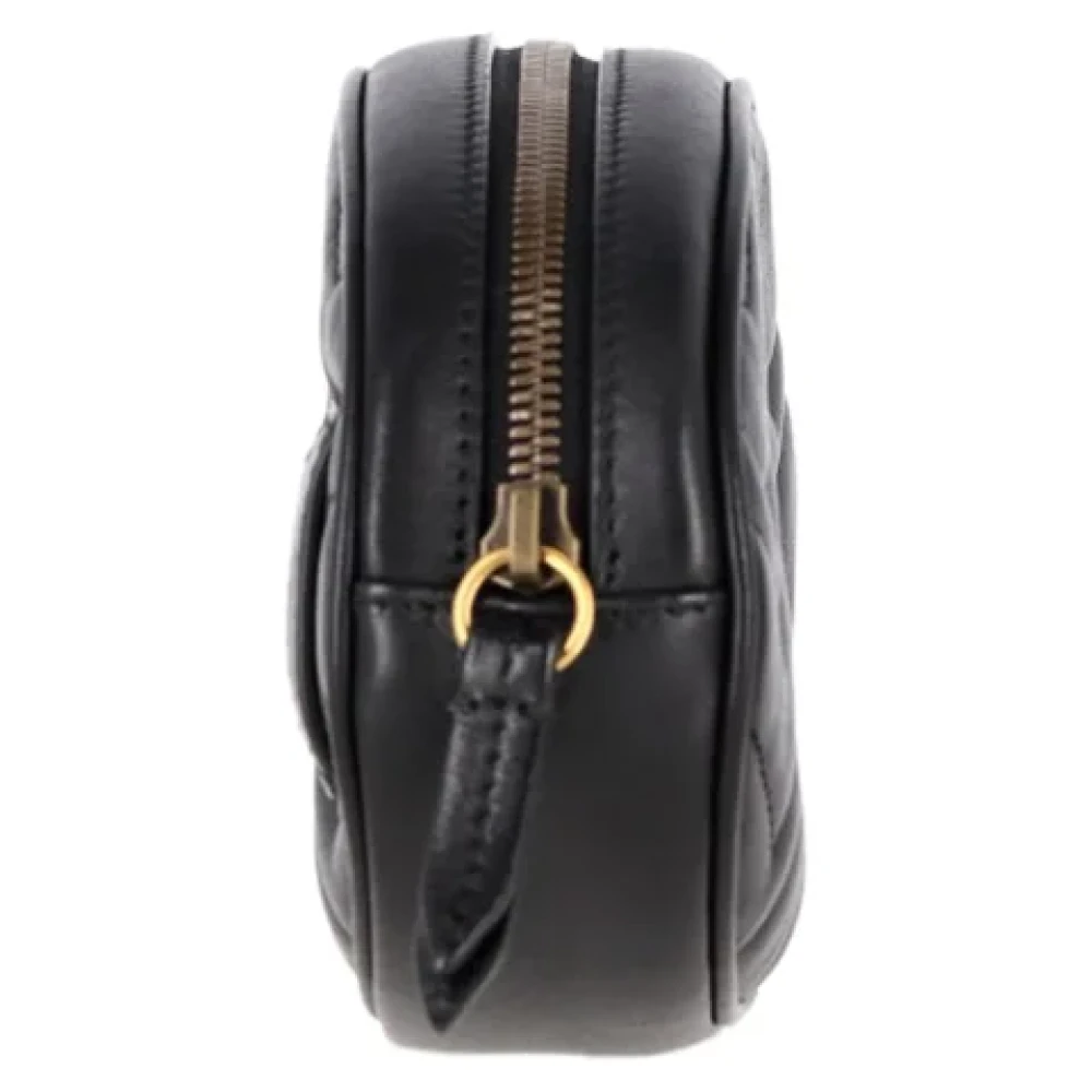 Gucci Vintage Pre-owned Leather handbags Black Dames