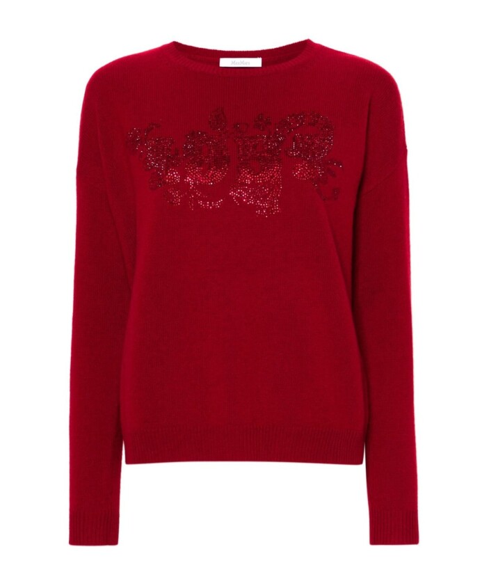 pull-rouge-avec-broderie-cloutee