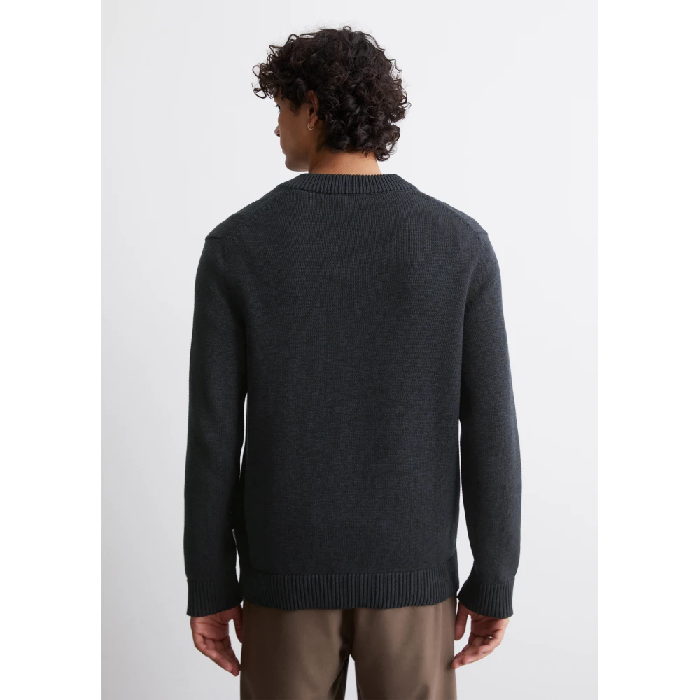 Marc O'Polo Relaxte trui Blue Heren