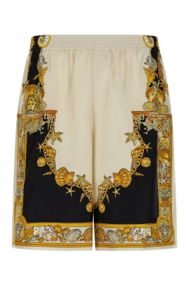Coral Theatre Silk Shorts