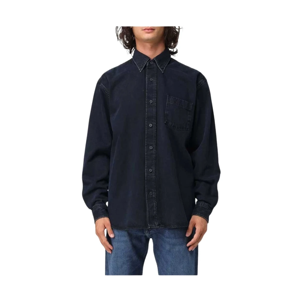 Hugo Boss Casual Overhemd Blue Heren