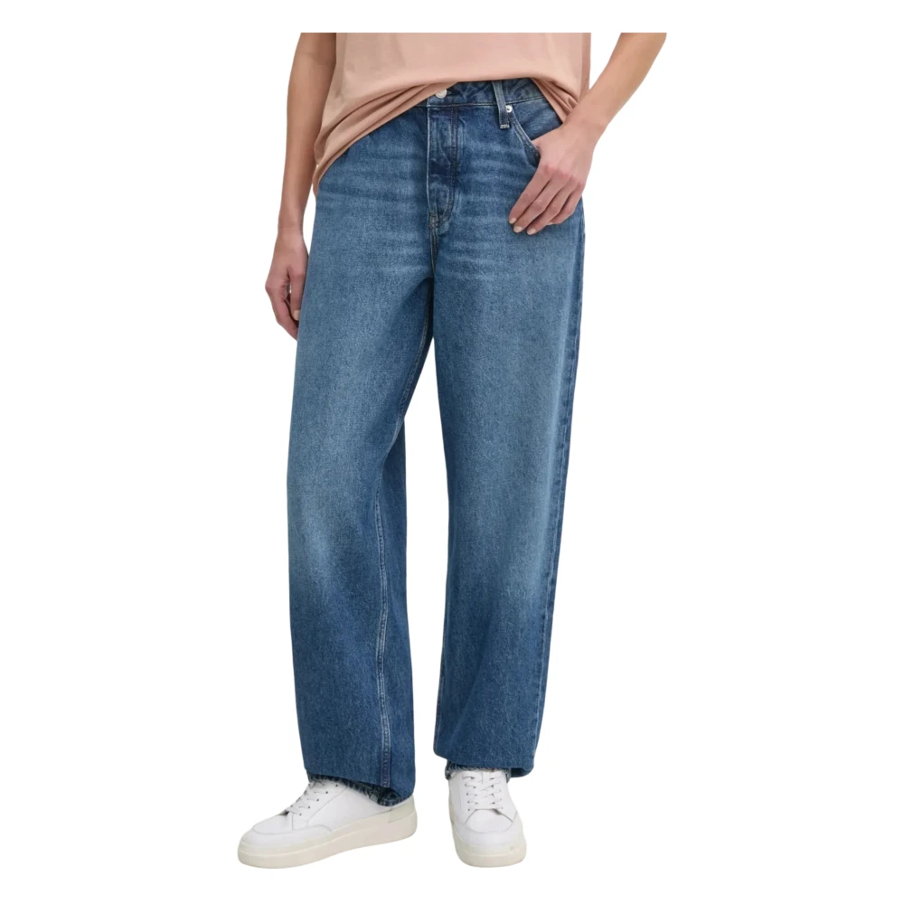 Calvin Klein Jeans Women's Blue 90'S Loose Jeans - Loose Fit Jeans - W26 - Jeans