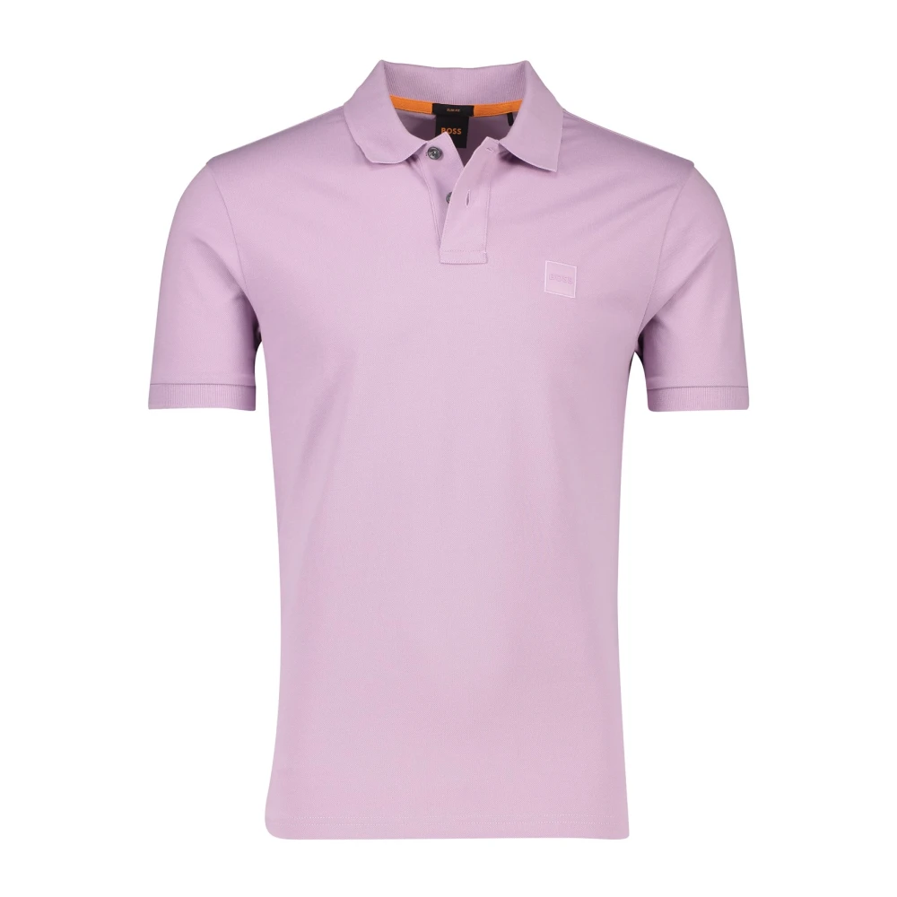 Boss Orange Stijlvolle Polo Passenger Paars Heren Purple Heren