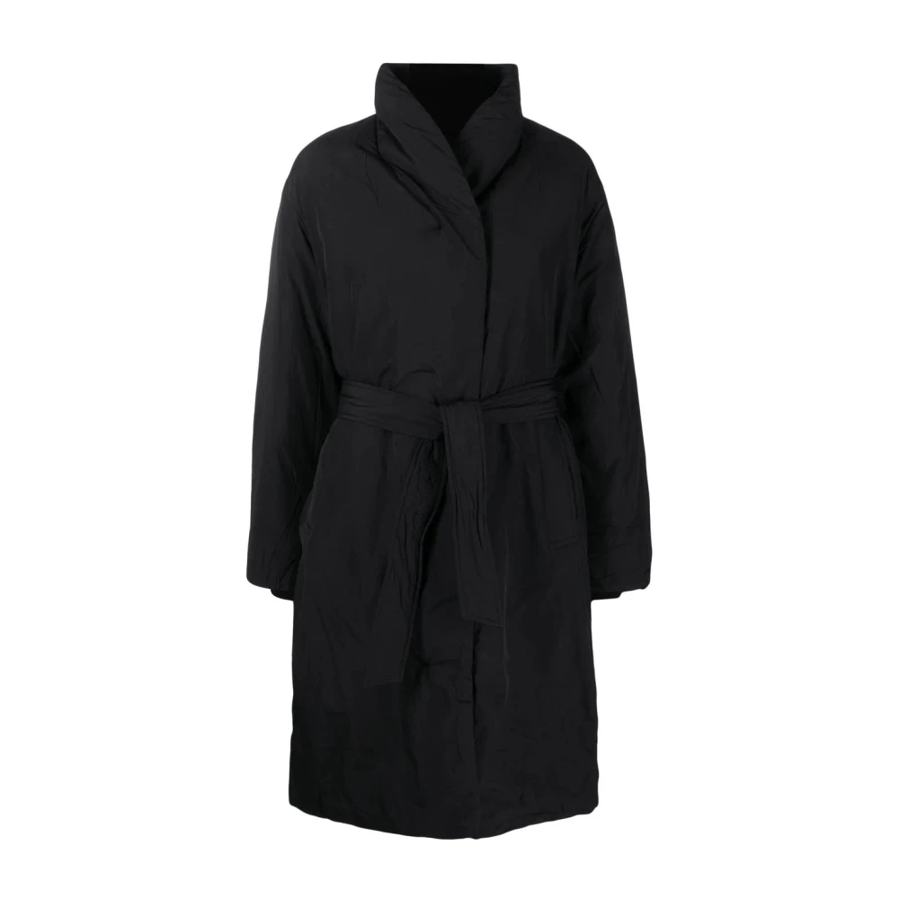 Calvin Klein Zwarte Puffer & Down Coat Black Dames