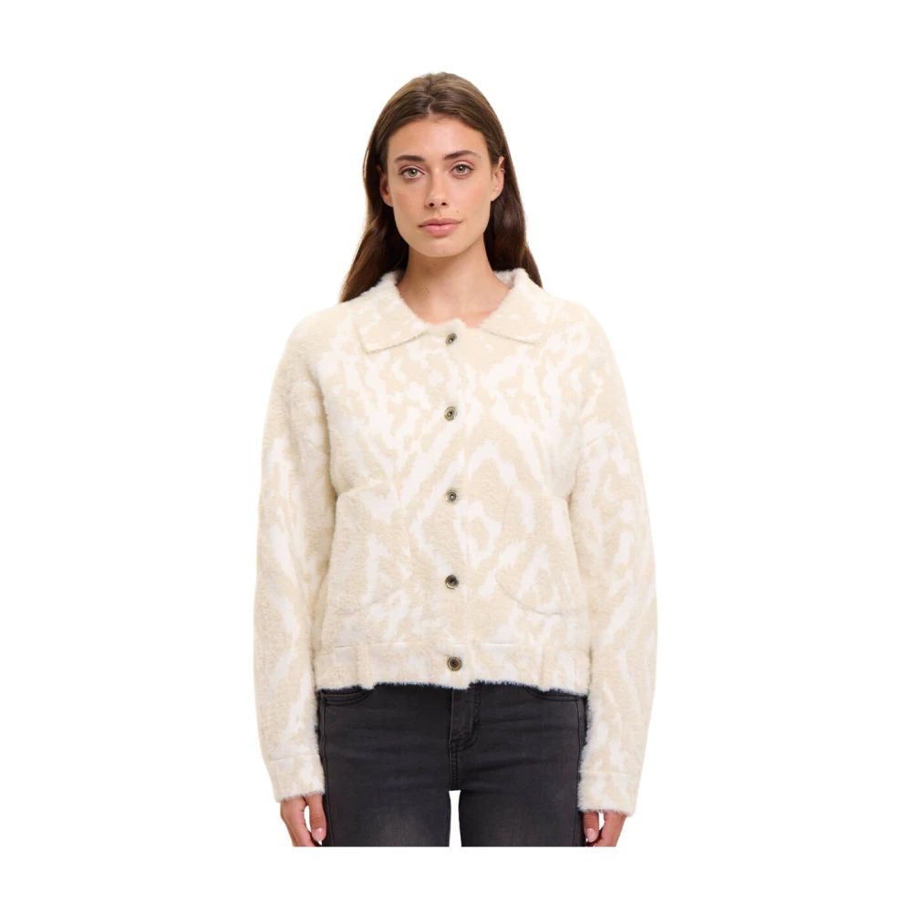 Rino&Pelle Bubbly Boxy Jack Beige Dames