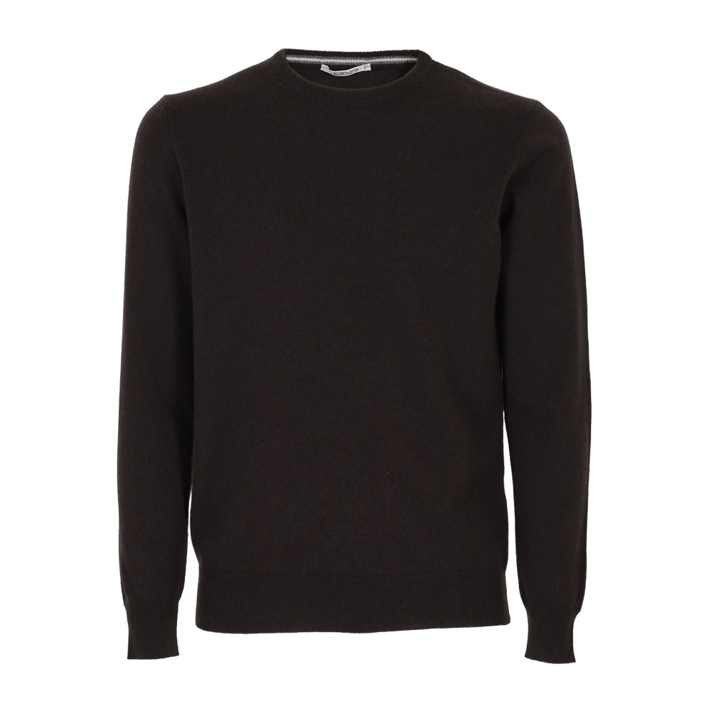 Kangra Luxe Cashmere Trui Brown Heren