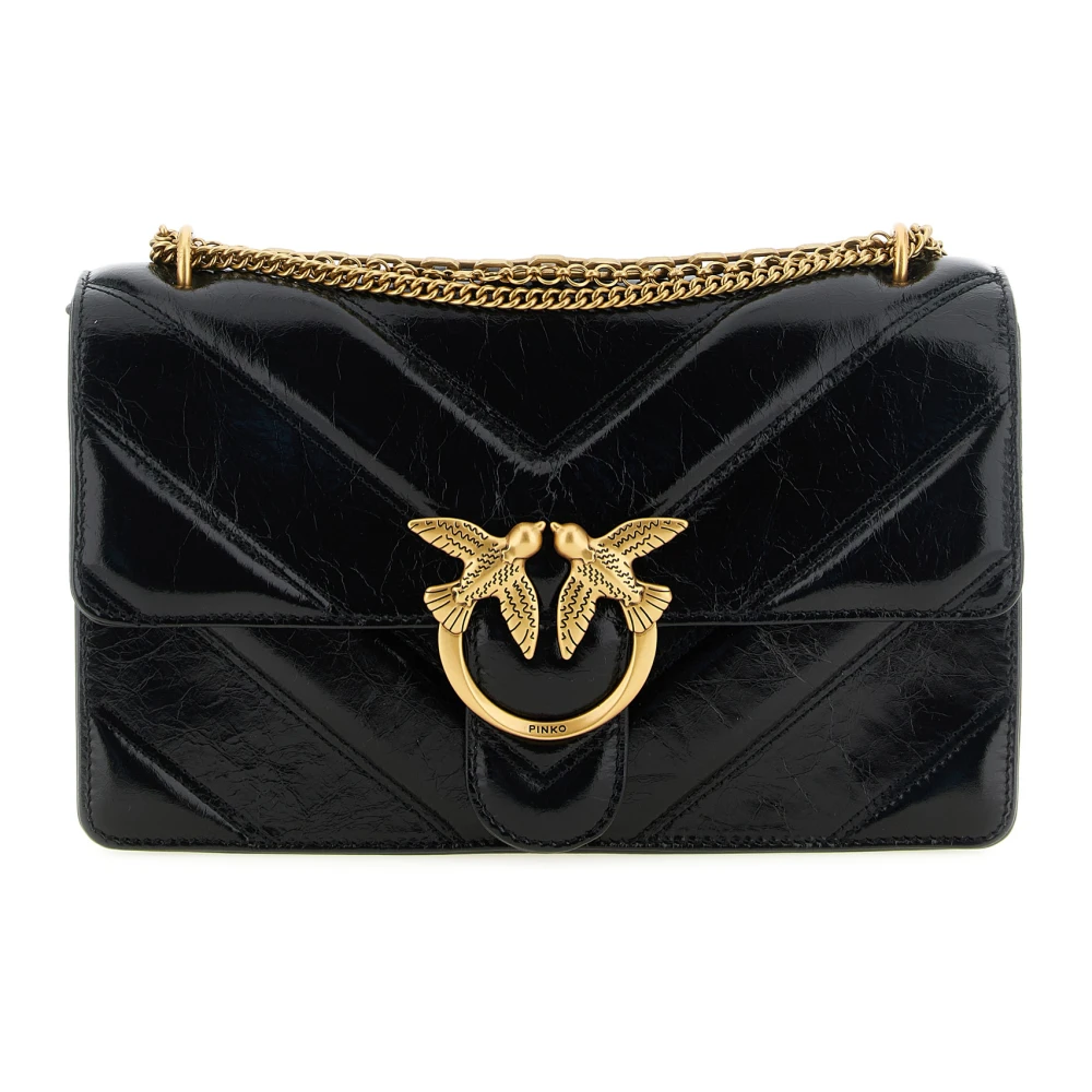 Pinko Kvinno Svart Väskor Dam, One Size, Shoulder Bags