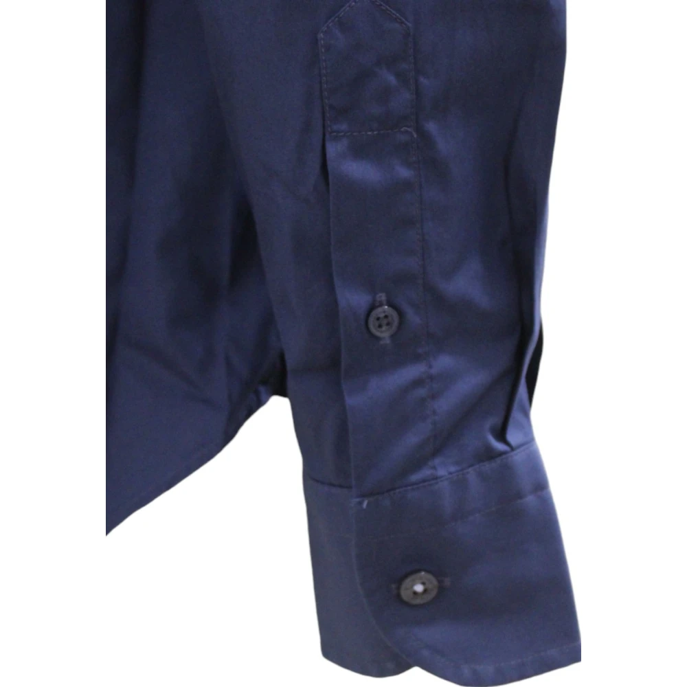 Harmont & Blaine Lange Mouw Shirt Blue Heren