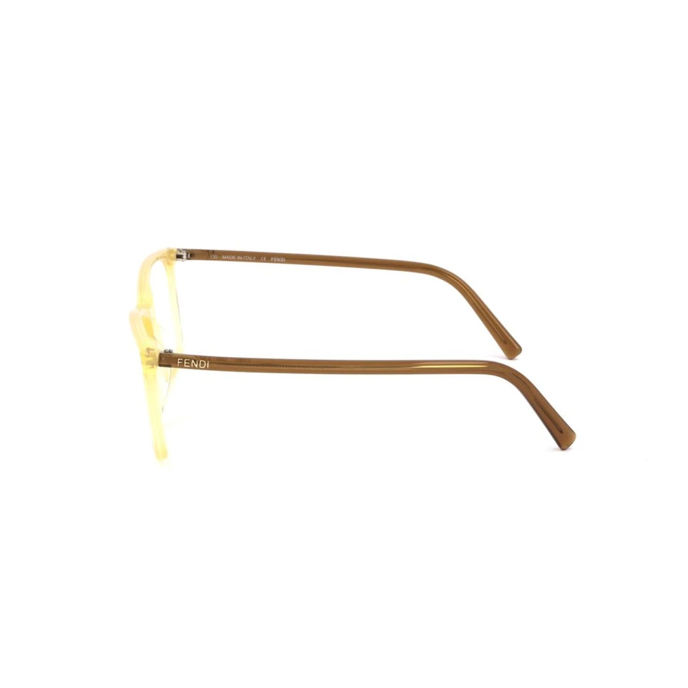 Fendi Gele plastic dameshorloge frames Yellow Dames