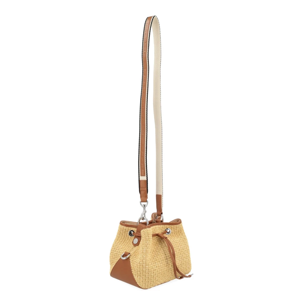 Hogan Mini Raffia Stijl Handtas Brown Dames
