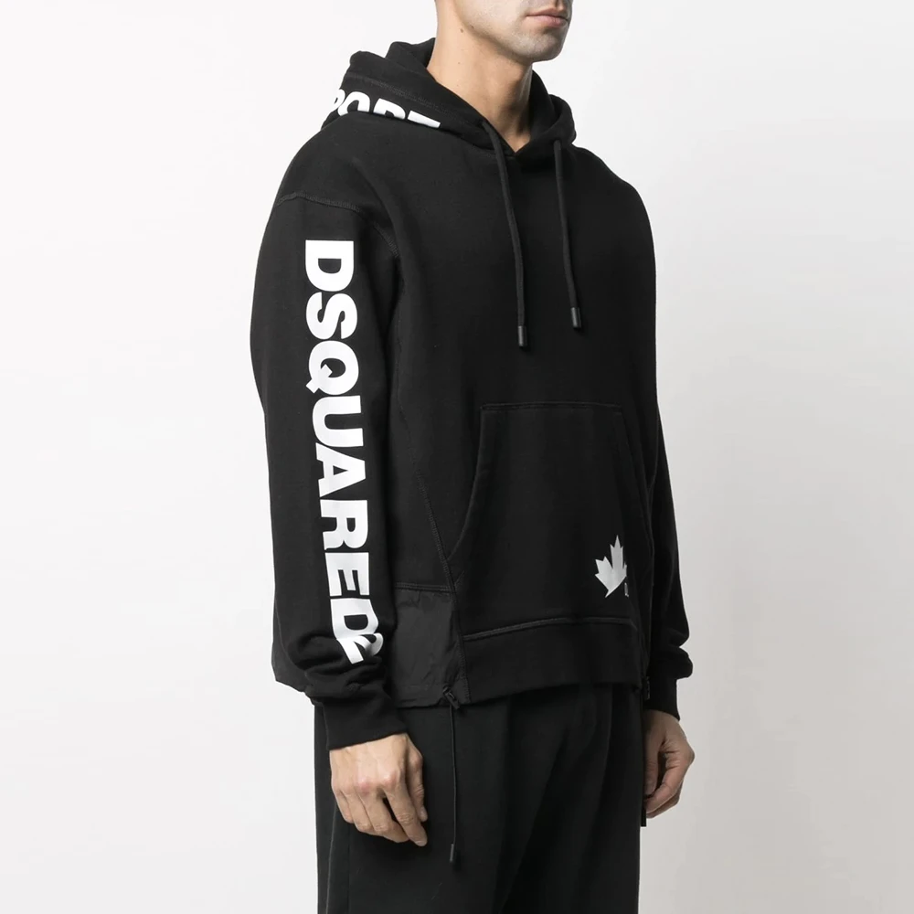Dsquared2 Blad Actieve Sweatshirt Black Heren