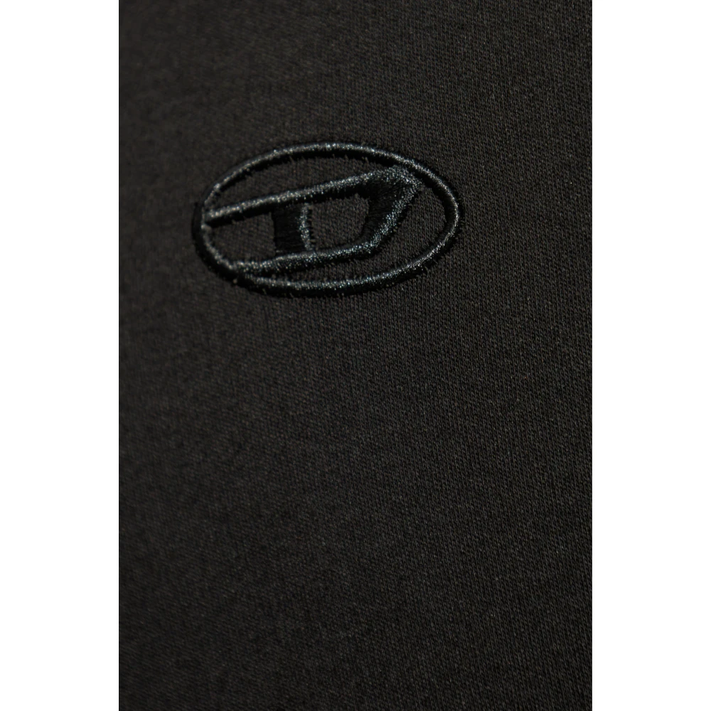 Diesel T-shirt T-Adjust-Slits-R17 Black Heren