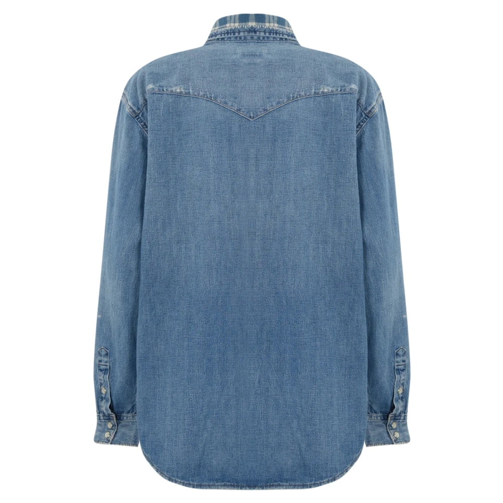 Ralph Lauren Polo Shirts Blue Dames