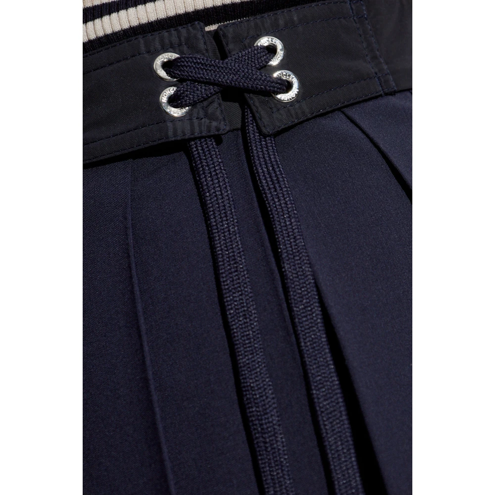 Moncler Geplooide rok Blue Dames