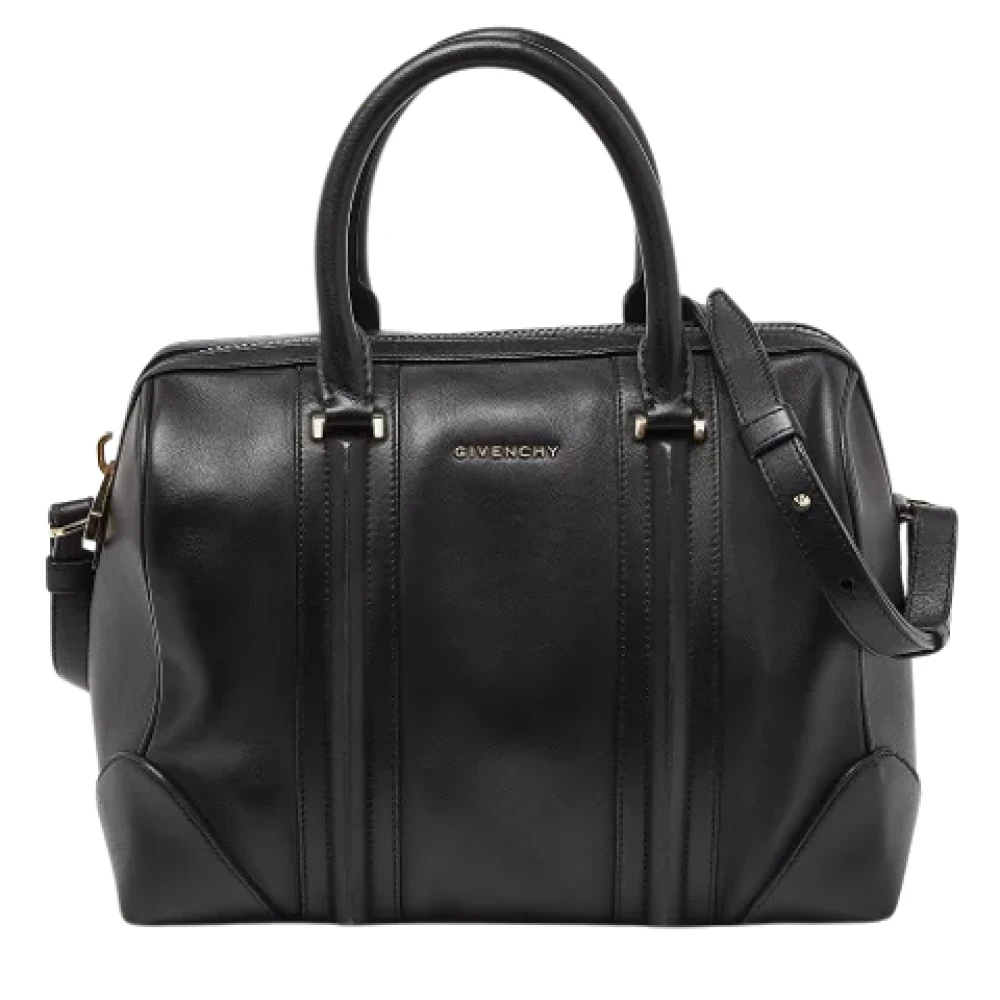 Givenchy Pre-owned Leather travel-bags Black Dames