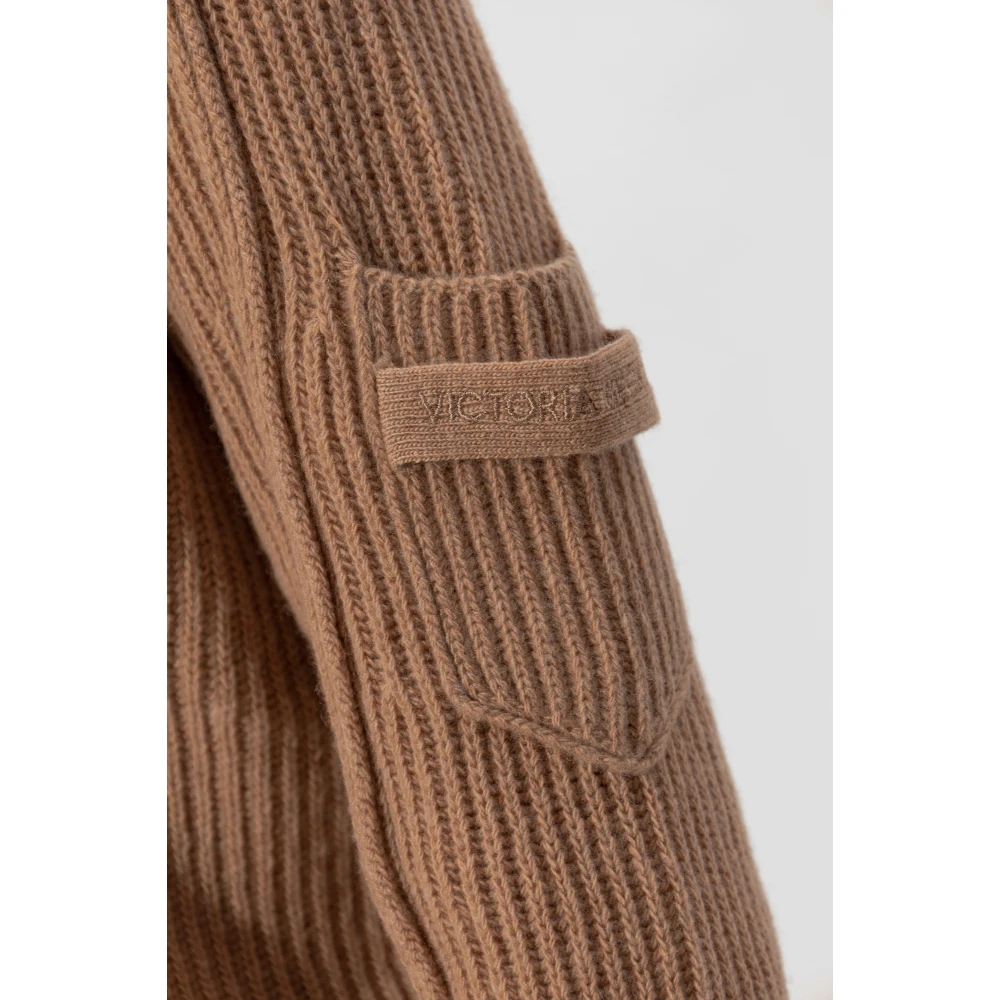 Victoria Beckham Wollen trui Beige Dames