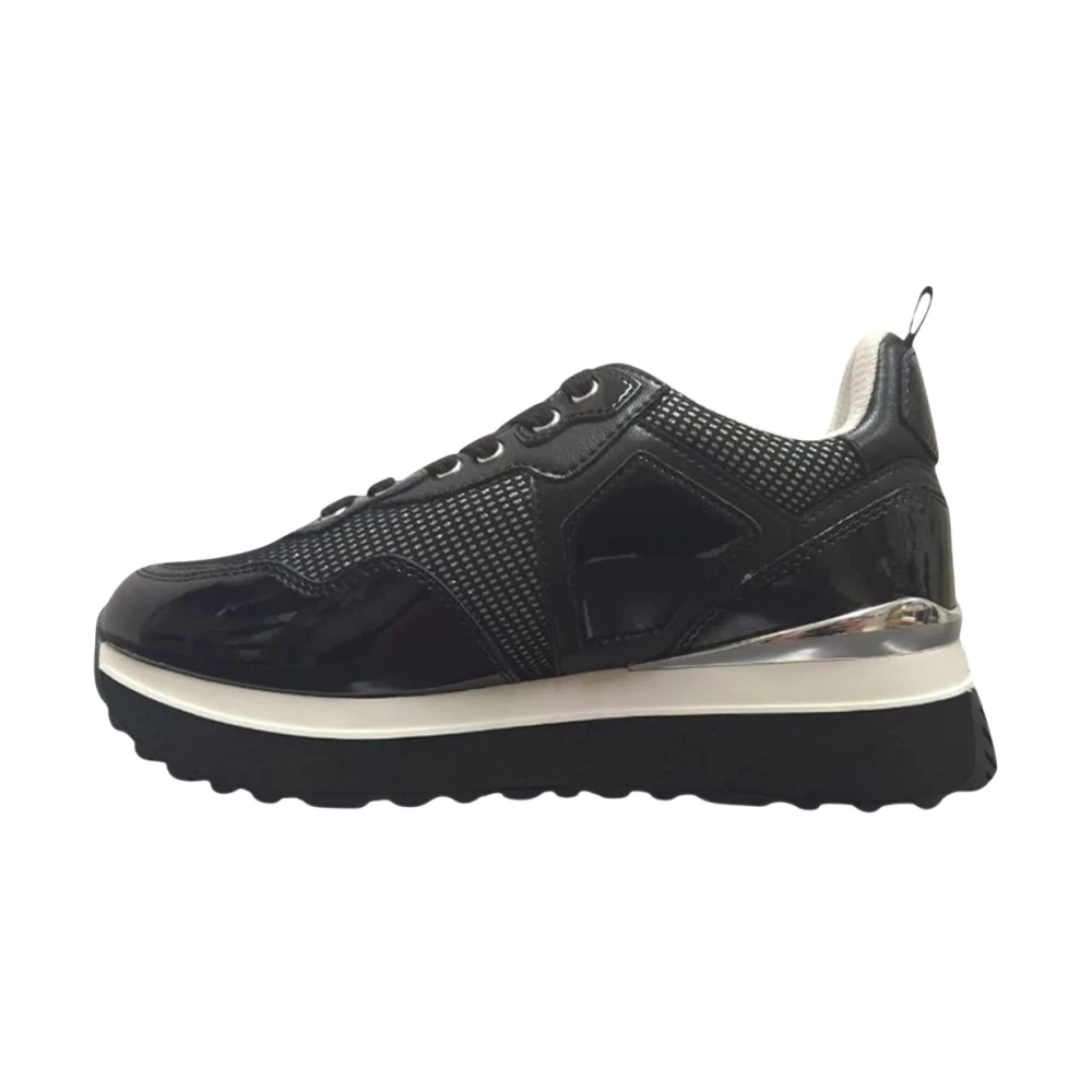 Liu Jo , Sneakers, Female, Black, 4 Uk, Maxi Wonder 01