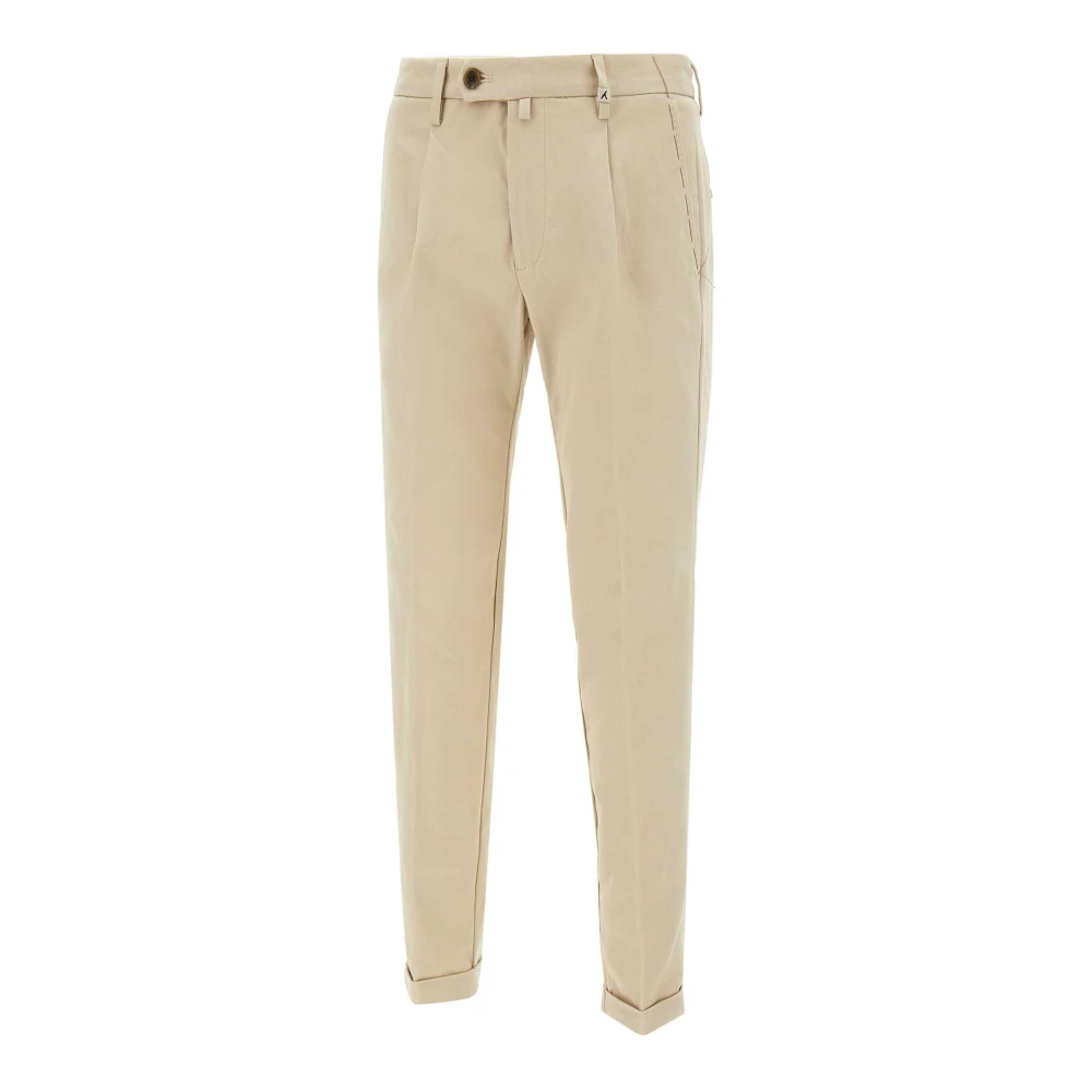 Myths Men's Beige Zeusp Trousers - Chinos - Xl - Trousers