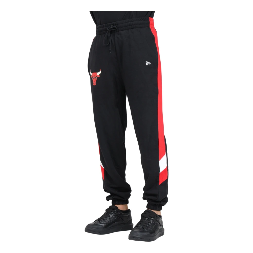 New era Sportieve NBA Panel Chicago Bulls Broek Black Heren