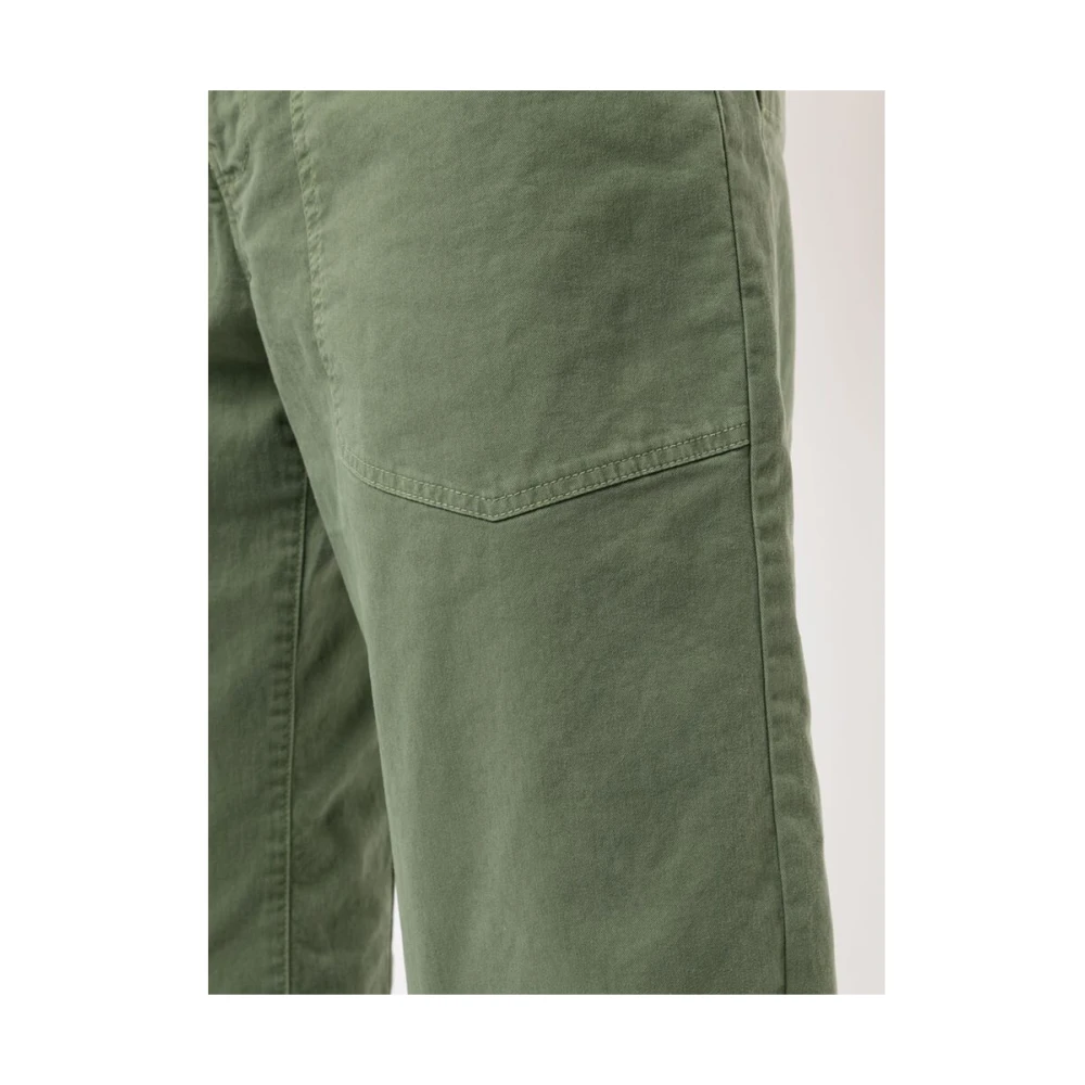 Nili Lotan Army Green Wide-Leg Trousers Green Dames