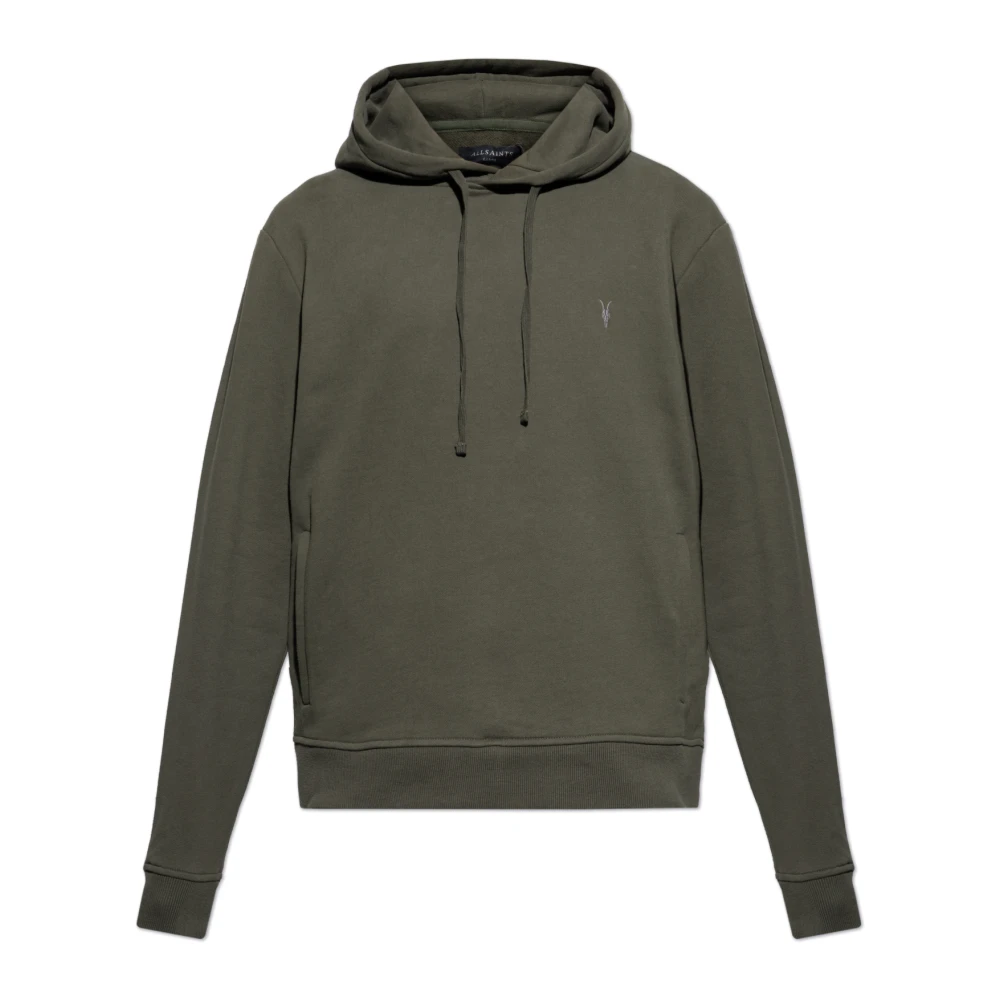 AllSaints Hoodie Raven Green Heren