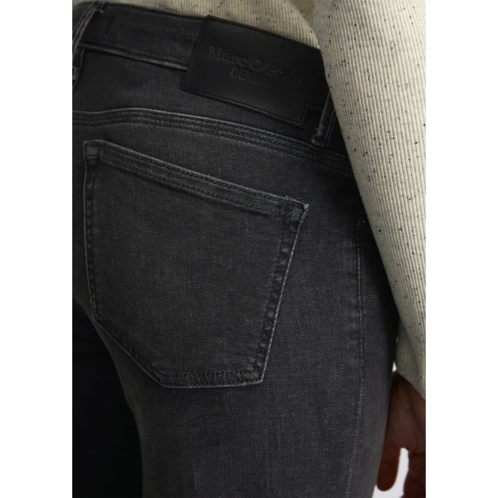 Marc O'Polo Jeans model SIV skinny met lage taille Gray Dames