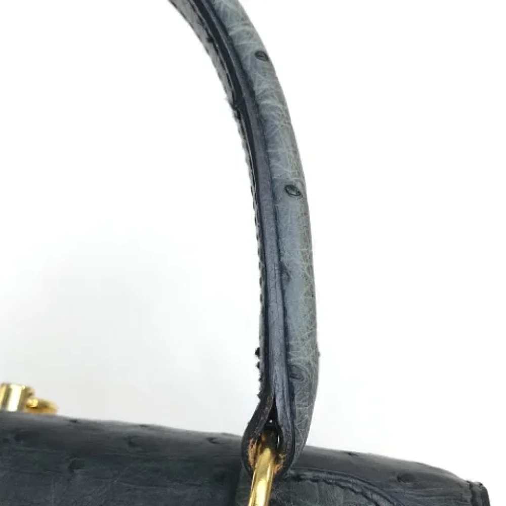 Celine Vintage Pre-owned Fabric handbags Black Dames