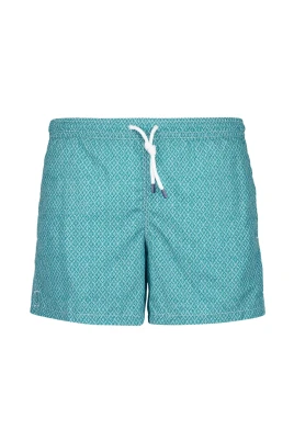 Grön Diamond Weave Badshorts