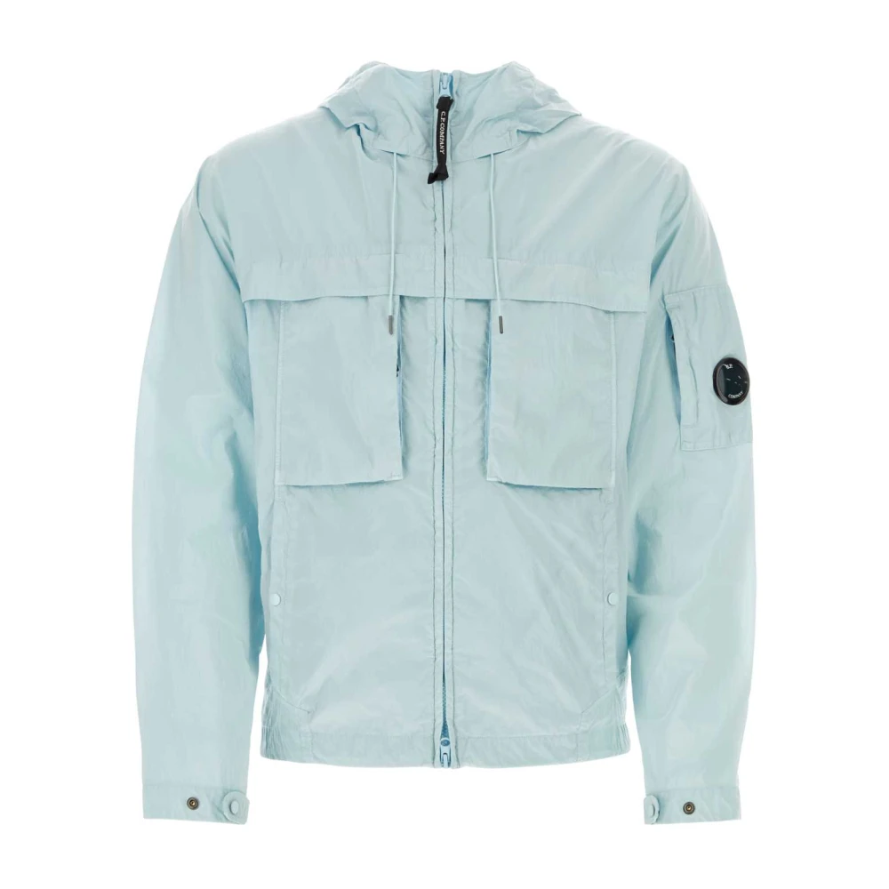 C.P. Company Chrome-R Hooded Jacket Blauw Blue Heren