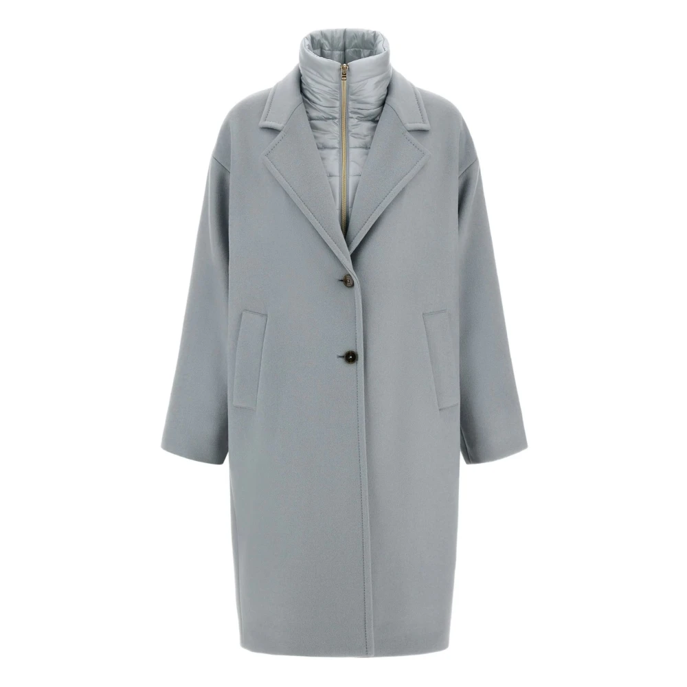 Herno Damen Blau Mäntel, Mgröße: