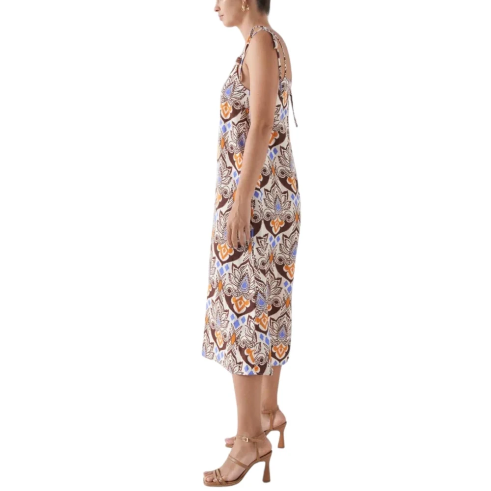 Salsa Linnen Zomerjurk Multicolor Dames