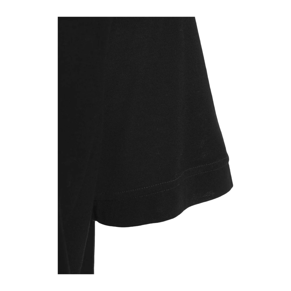 Paolo Pecora Zwart Jersey T-shirt met Logo Tag Black Heren