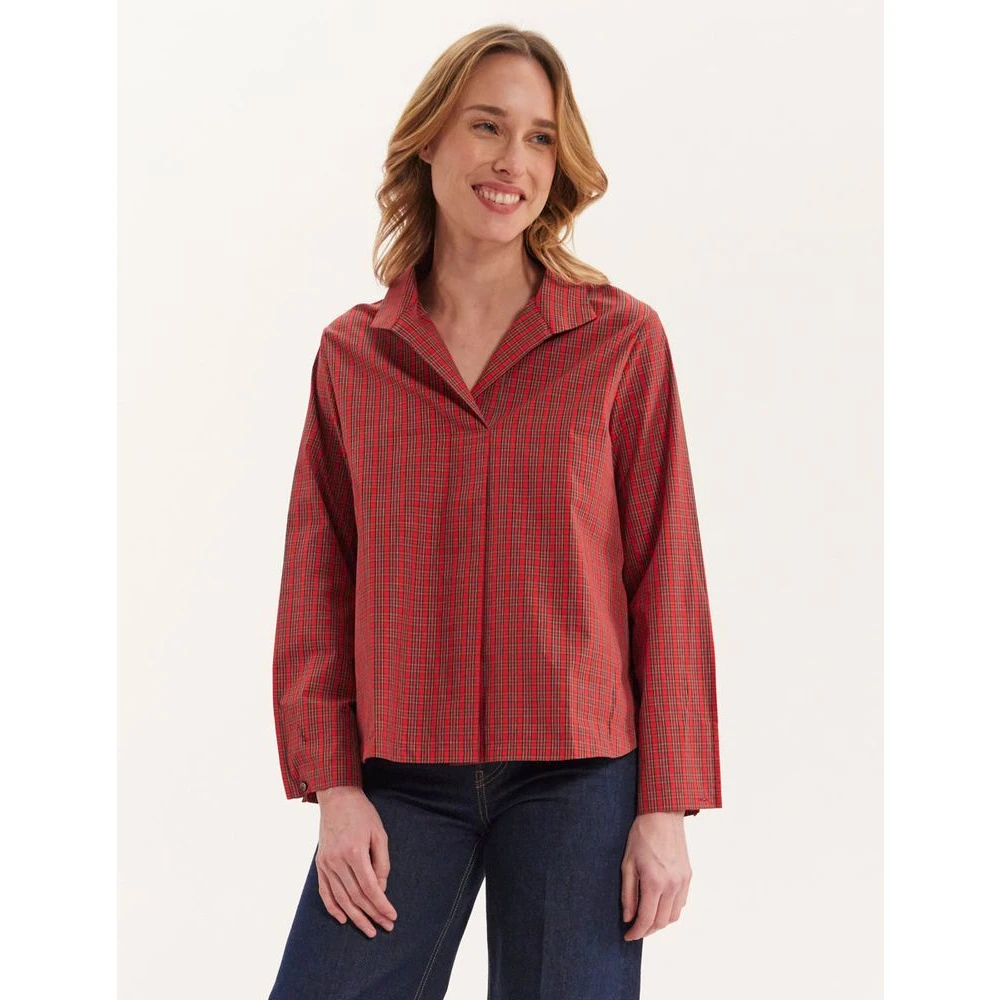 Ines De La Fressange Paris Blouses & Shirts Red Dames