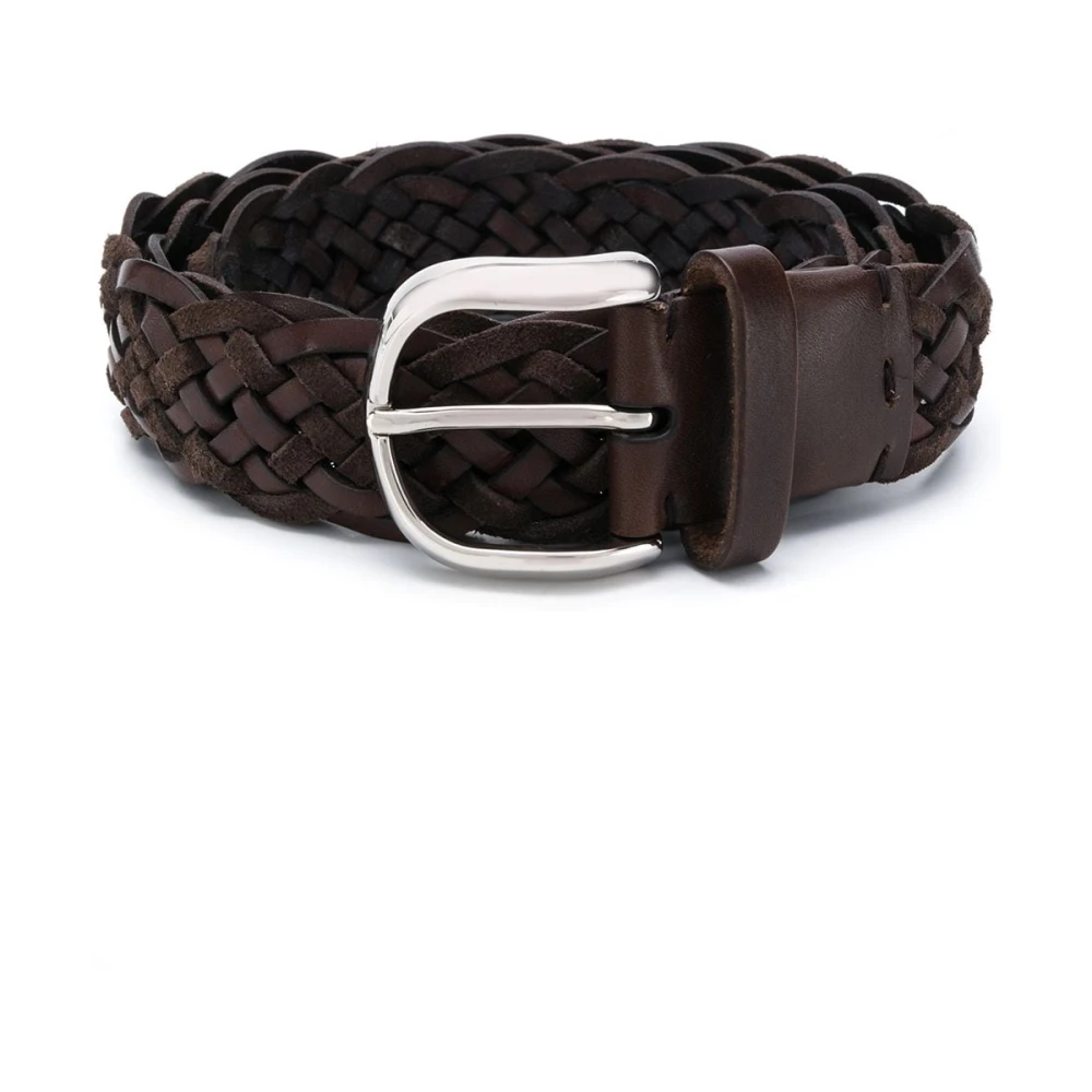 BRUNELLO CUCINELLI Verhoog je stijl met C6074 Riem Brown Heren