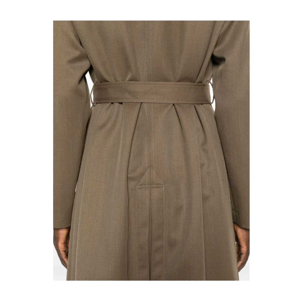 Lardini Stijlvolle Trenchcoat in Kameel Brown Heren