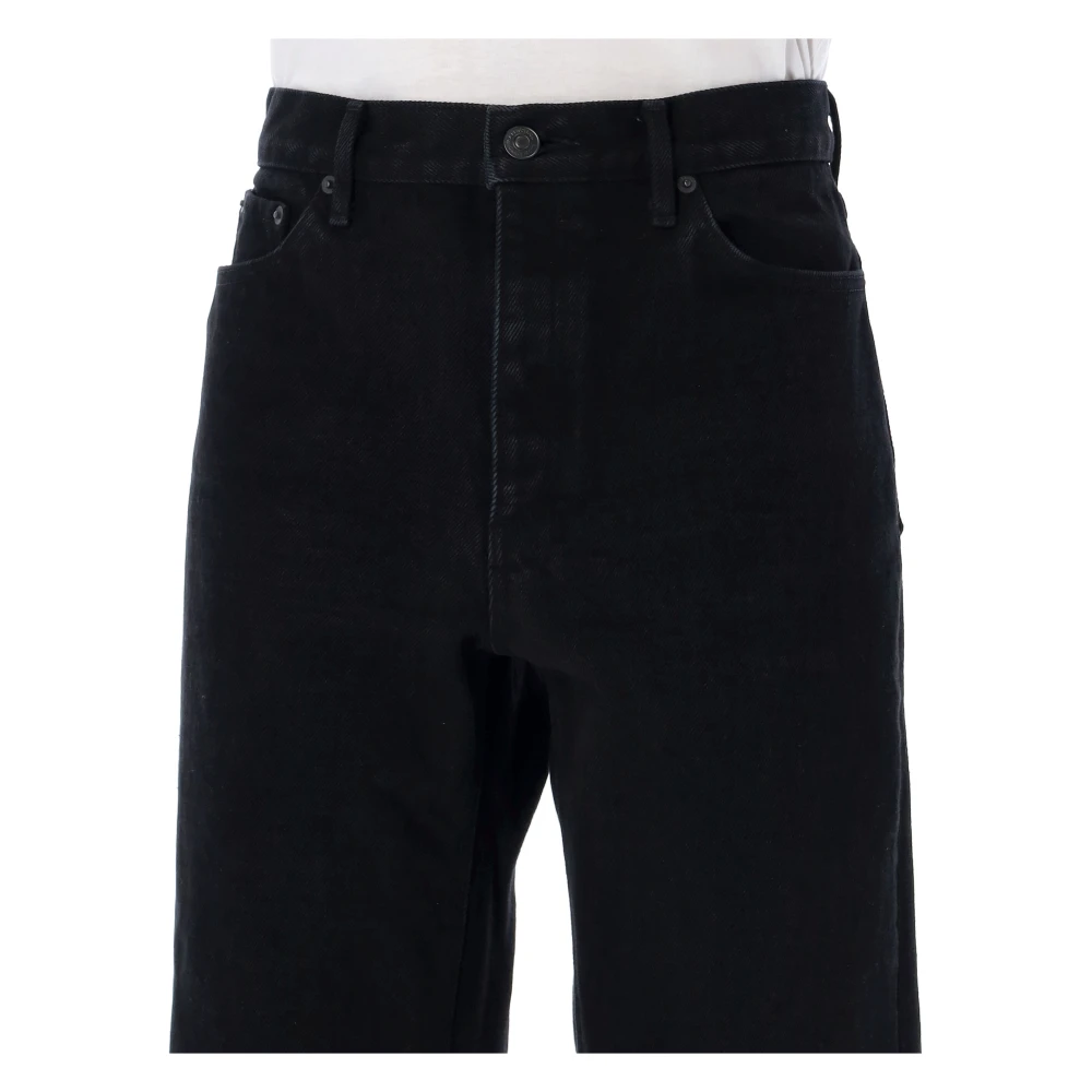 Balenciaga Cropped-Leg Jeans Black Dames