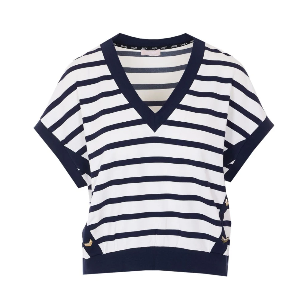 Liu Jo Mujer Azul Camisetas, Talla: 2XS