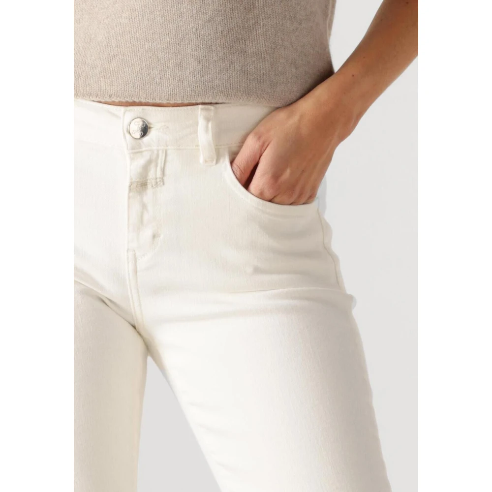 closed Ecru Skinny Jeans voor Dames Beige Dames