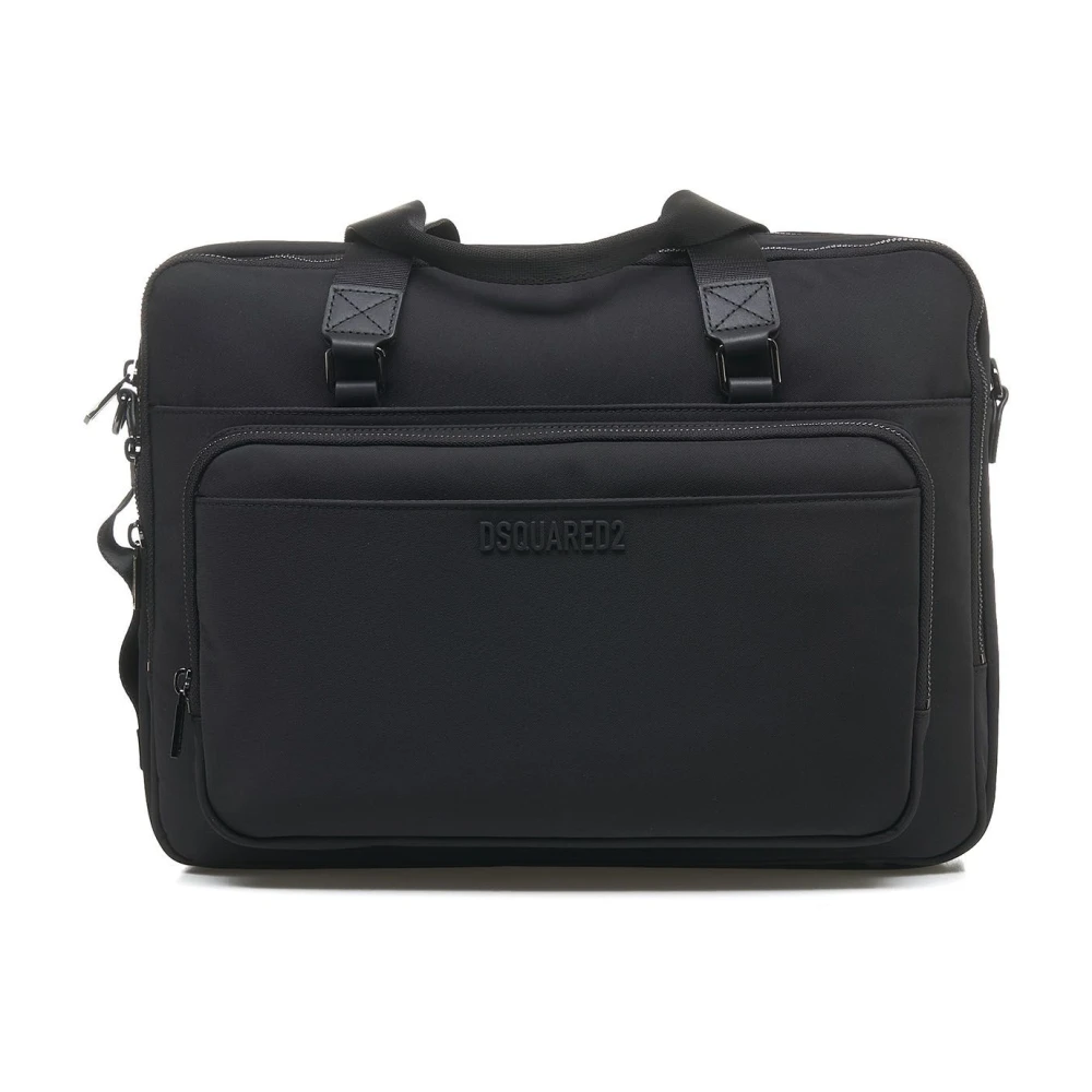 Dsquared2 Zwarte Bucket Bag & Rugzak Black Heren